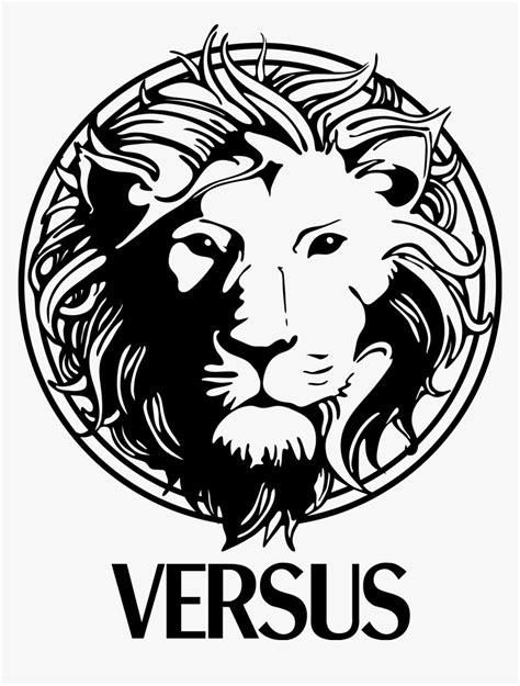 versus versace lion logo|versace gold medusa logo.